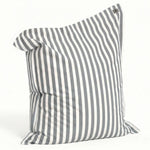 Zip déhoussable pouf gris clair