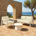 Premium Cushion Set 60x60 Yellow Beurre - Thick 12cm & Piped Finish