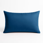 Coussin de décoration extérieur, déhoussable, lot de 2, 60x35cm - Bleu pétrole - Deco-arts.fr