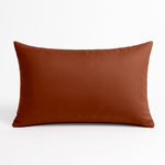 Coussin de décoration extérieur, déhoussable, lot de 2, 60x35cm - Terracotta - Deco-arts.fr