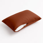 Coussin de décoration extérieur, déhoussable, lot de 2, 60x35cm - Terracotta - Deco-arts.fr