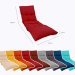 Coussin bain de soleil 185 x55cm Rouge piment - Deco-arts.fr