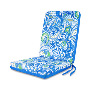 Lot de 2 Coussins Chaise Haut Dossier 95x40 - Arabesque Pattern (Comfort 5cm)