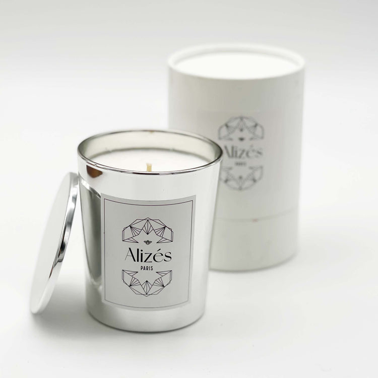 Bougie parfumée naturelle – Cire d’abeille 180g – Fruits & Fleurs - Deco-arts.fr