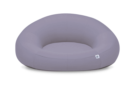 Pouf XXL Flottant pour Piscine 140x120x60 cm Gris galet - Deco-arts.fr