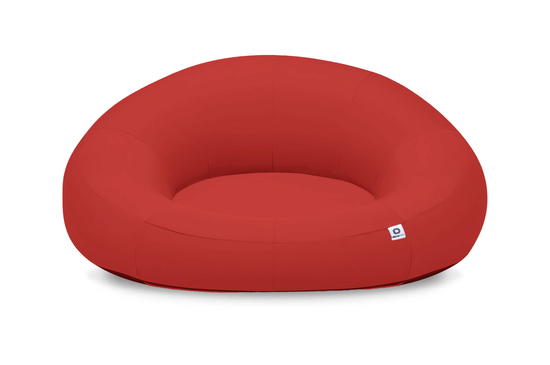 Pouf XXL Flottant pour Piscine 140x120x60 cm Rouge - Deco-arts.fr