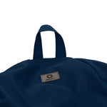 Pouf Poire XL 110x120 Bleu Pétrole - Déhoussable & Imperméable (Garni Billes)