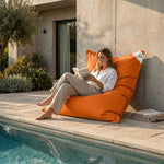 Housse de Pouf Géant XXL 180x140 Orange - vue principale