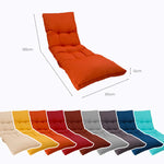 Ligbedkussen 185x55 Oranje - Dik 12cm & Waterdicht