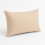 Conjunto de 2 Almofadas de Apoio 60x35 Bege - Decoração de Jardim & Capa Amovível