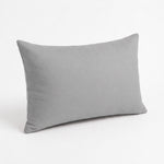 Lot de 2 Coussins d'Appoint 60x35 Gris Galet - Déco Jardin & Déhoussable