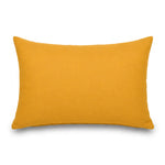 Lot de 2 Coussins d'Appoint 60x35 Jaune - Déco Jardin & Déhoussable