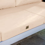 Zip déhoussable coussin beige