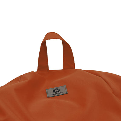 Pouf poire XL d'extérieur - 110x120 cm - Terracotta - Deco-arts.fr