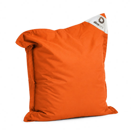 XL Bean Bag Cover 120x80 Orange - (Cover Only - To Fill - Indoor/Outdoor)