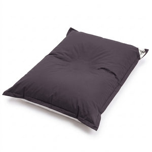 Riesen-Schwimmsitzsack 180x140 Carbongrau - Pool & XXL (Perlen)