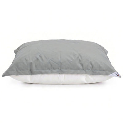 Pouf Géant Flottant 180x140 Gris Galet - Piscine & XXL (Billes)