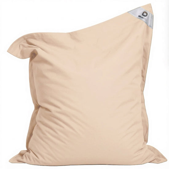 Cover for Giant XXL Pouf 180x140cm Indoor and Outdoor - Beige