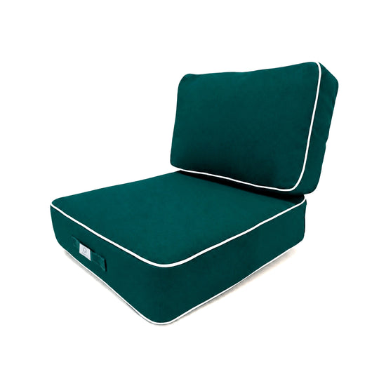 Conjunto de Almofadas Premium 50x50 Moca, espessura de 12 cm