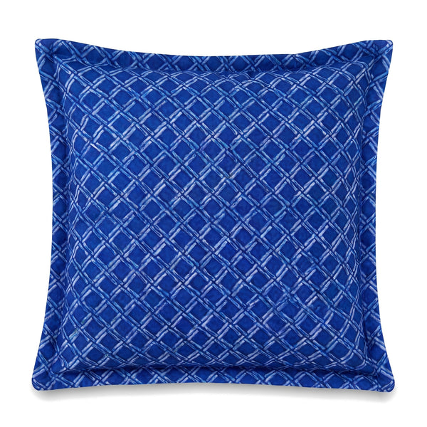 Sierkussen 45x45 motief Blauw Nautisch, vooraanzicht