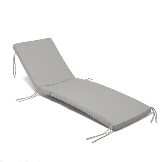 Matelas Bain de Soleil 185x60 Gris Galet, épaisseur 5 cm