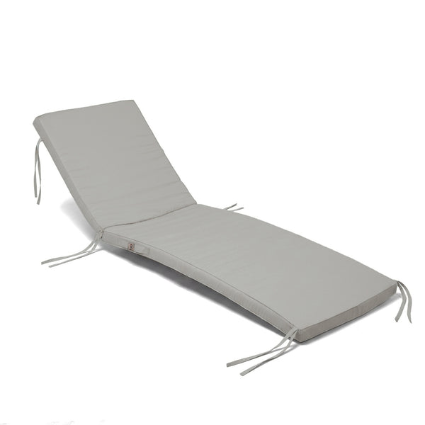 Sonnenliegen-Auflage 185x60 Kieselgrau, 5 cm dick