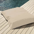 Pouf Géant Flottant 180x140 Beige - Piscine & XXL (Billes)