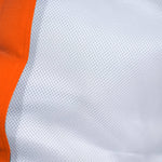 Housse de pouf flottant XXL 180x140 cm de couleur orange, pour piscine, en tissu déhoussable, marque Deco-arts.fr.