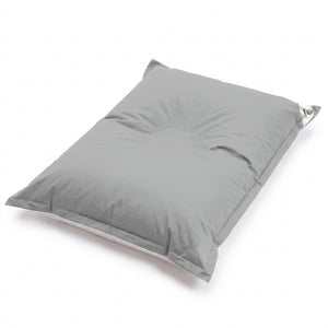 Housse de Pouf Flottant XXL 180x140 Gris Galet - (Housse Seule à Garnir - Spécial Piscine)