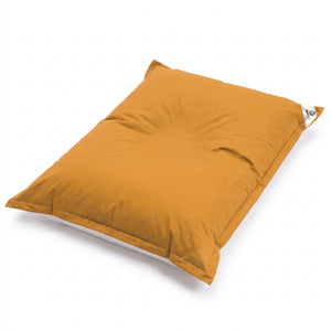 Housse de Pouf Flottant XXL 180x140 Jaune Miel - (Housse Seule à Garnir - Spécial Piscine)