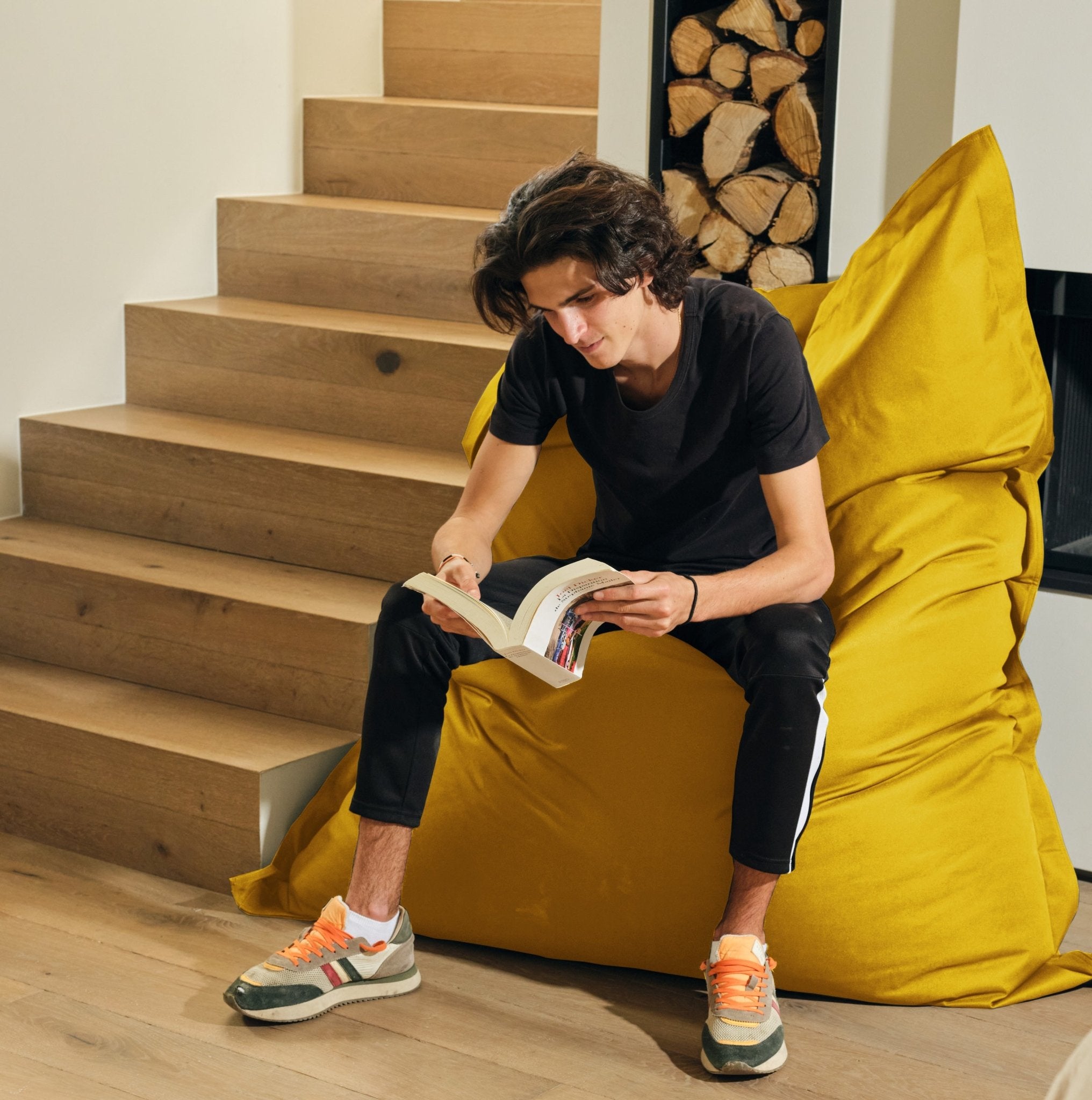 LANGUR Coussin rembourré pour chaise haute, jaune - IKEA Belgique
