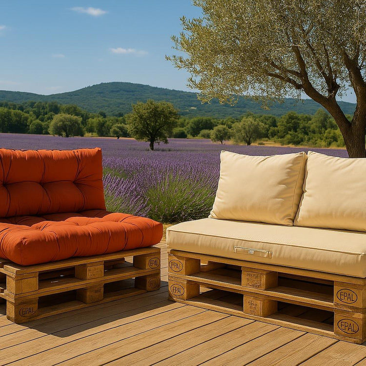 Coussins pour palettes