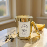 Bougie parfumée naturelle  – Cire d’abeille 180g – Patchouli & Ambre - Deco-arts.fr