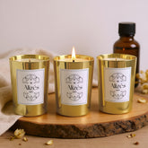 Trio Bougies La Parisienne – 3x180g – Ambre & Patchouli – Alizés - Deco-arts.fr