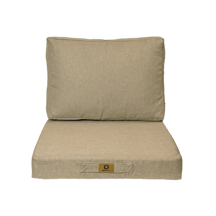 Sesselkissen-Set Beige – Foto 3