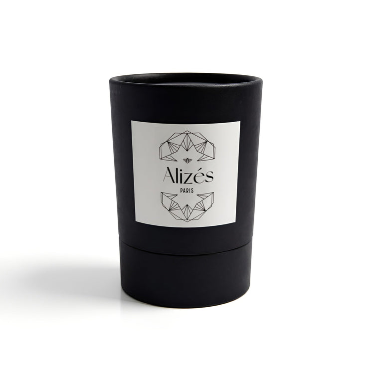 Bougie parfumée naturelle  – Cire d’abeille 180g – Ambre & Rose - Deco-arts.fr