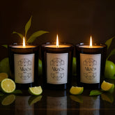 Trio Bougies La Marseillaise – 3x180g – Poker & Tabac – Alizés - Deco-arts.fr