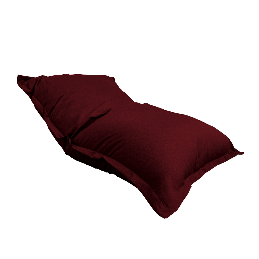 XXL-Riesen-Sitzsack 190x155 Pflaume, Füllung aus Schaumstoffflocken