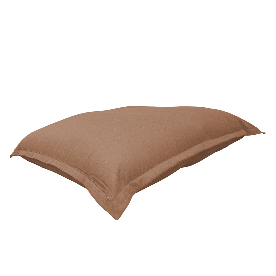 XXL-Riesen-Sitzsack 190x155 Marron, Stoff in Leinenoptik