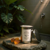 Bougie parfumée naturelle  – Cire d’abeille 180g – Fruits & Fleurs - Deco-arts.fr