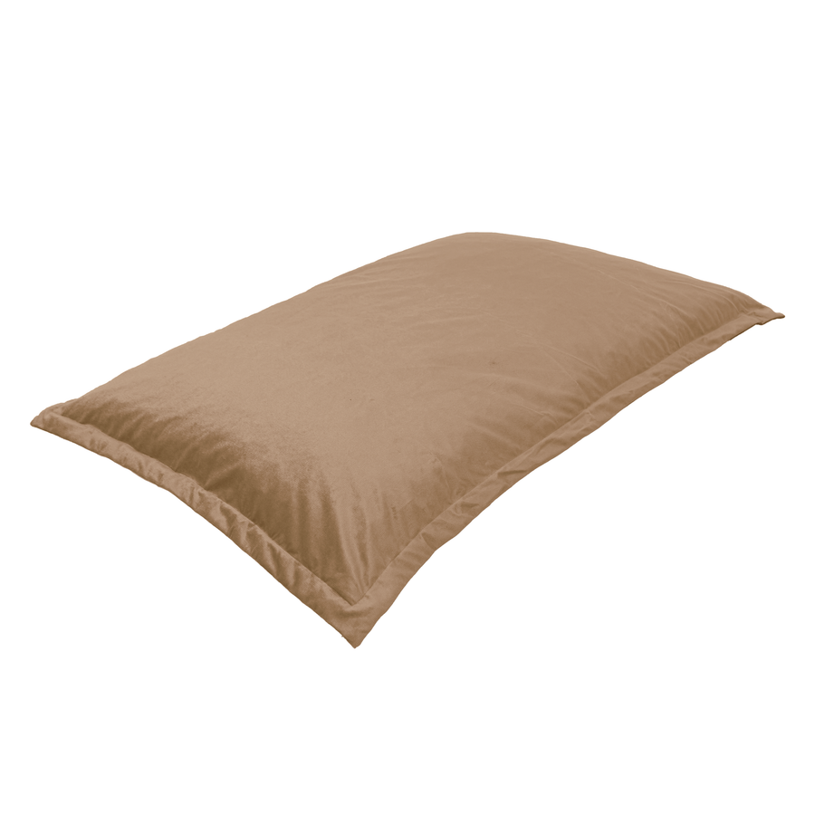 Giant XL Cushion Bean Bag 150x100 Beige, foam flake filling