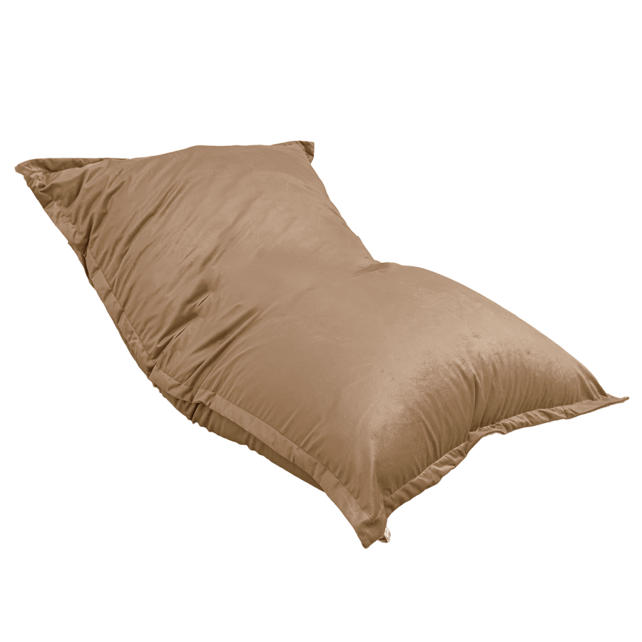 Giant XXL Bean Bag 190x155 Beige, foam flake filling