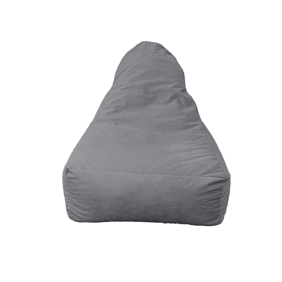 Fauteuil Pouf XXL 120x90 Gris Clair, pour l'intérieur