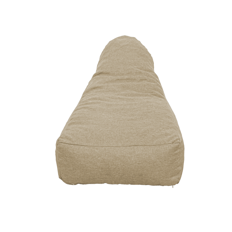 XXL Armchair Bean Bag 120x90 Beige, for indoor and outdoor use