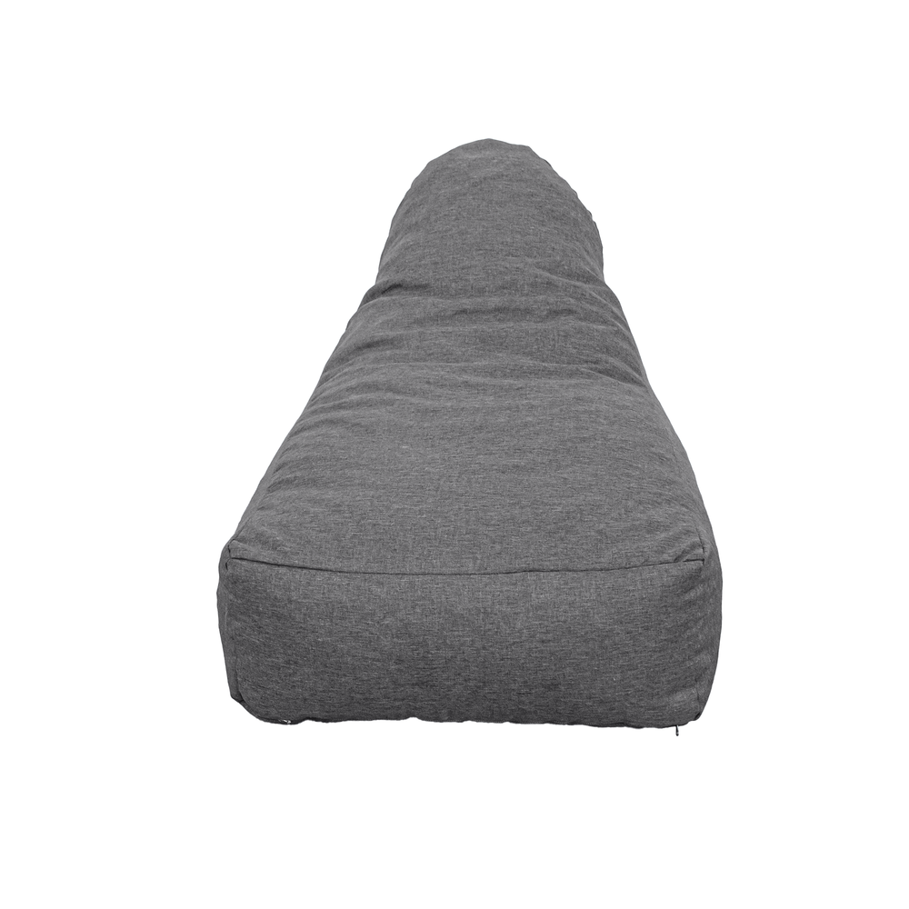 XXL Armchair Bean Bag 120x90 Grey Chiné, for indoor and outdoor use