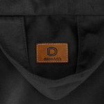 Pouf poire Géant XXL d'intérieur en tissu velours - 120x150 cm - Gris foncé - Deco-arts.fr