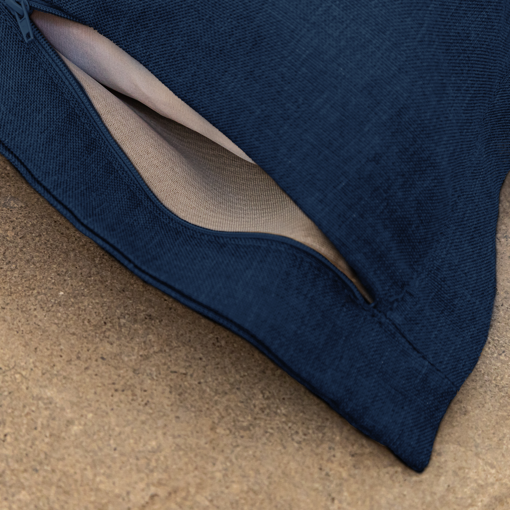 Pouf Géant XXL 190x155 Bleu Indigo, pour l'intérieur