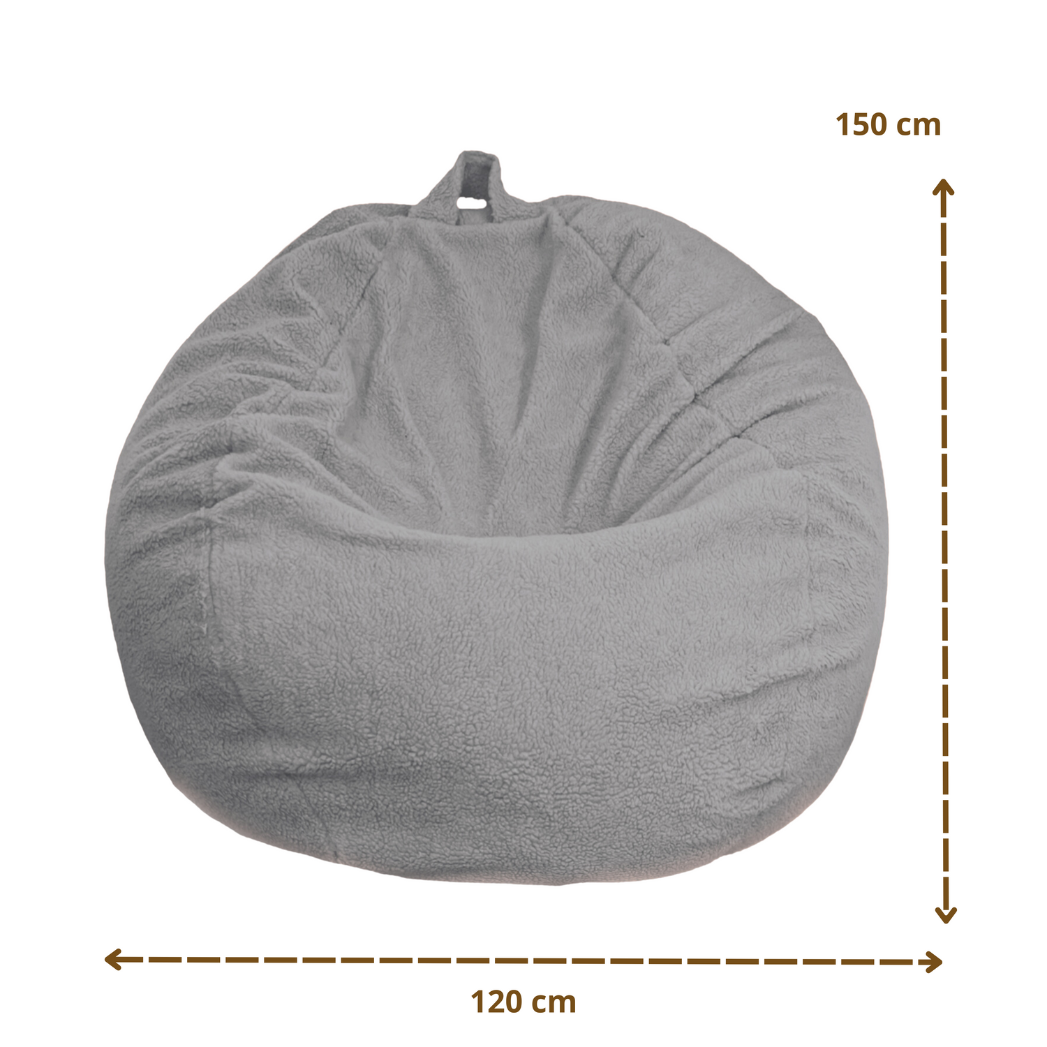 Pouf poire Géant XXL d&