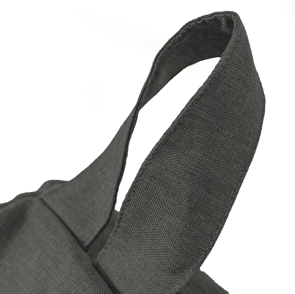 Pouf poire XL d'intérieur en tissu effet lin, für den Innenbereich