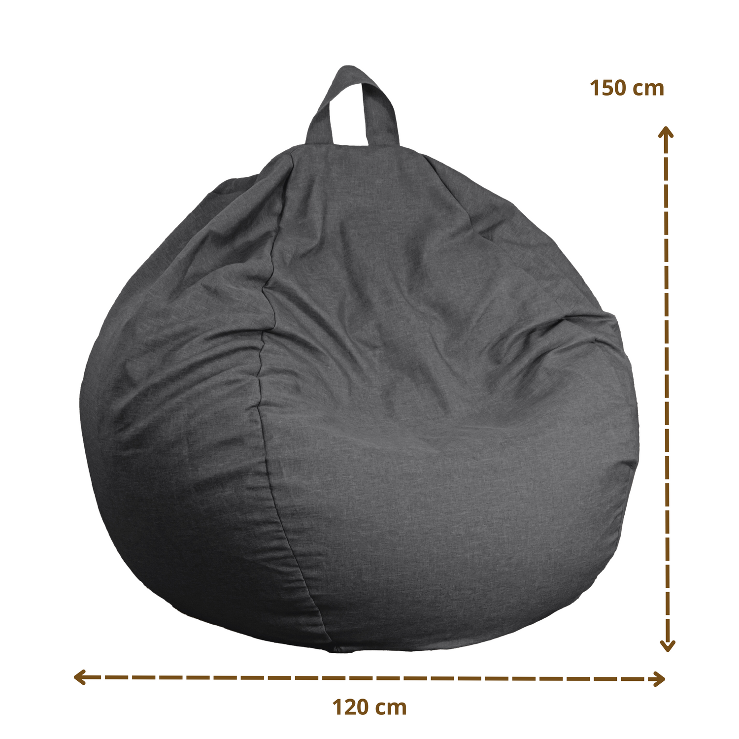 Pouf poire Géant XXL d&